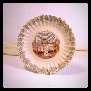Child's Prayer Plate